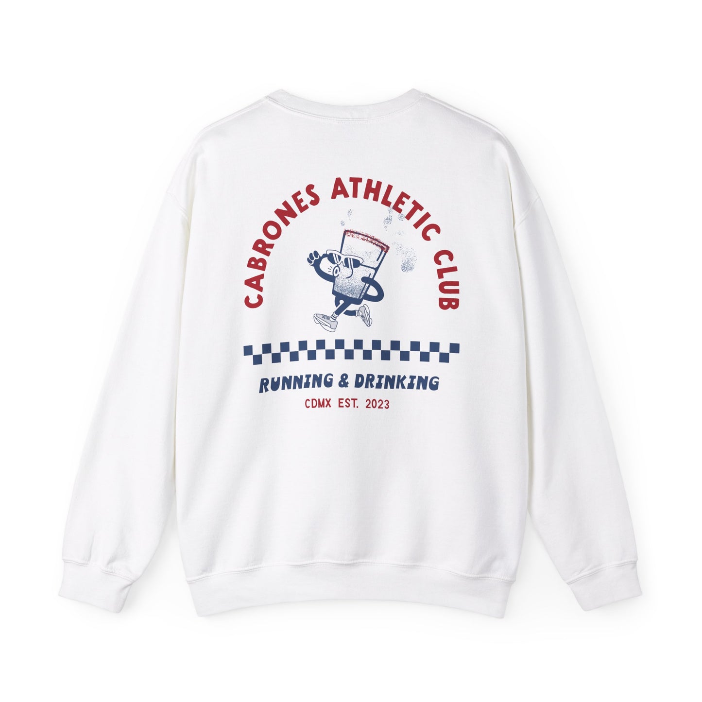 White Cabrones Athletic Club Sweatshirt