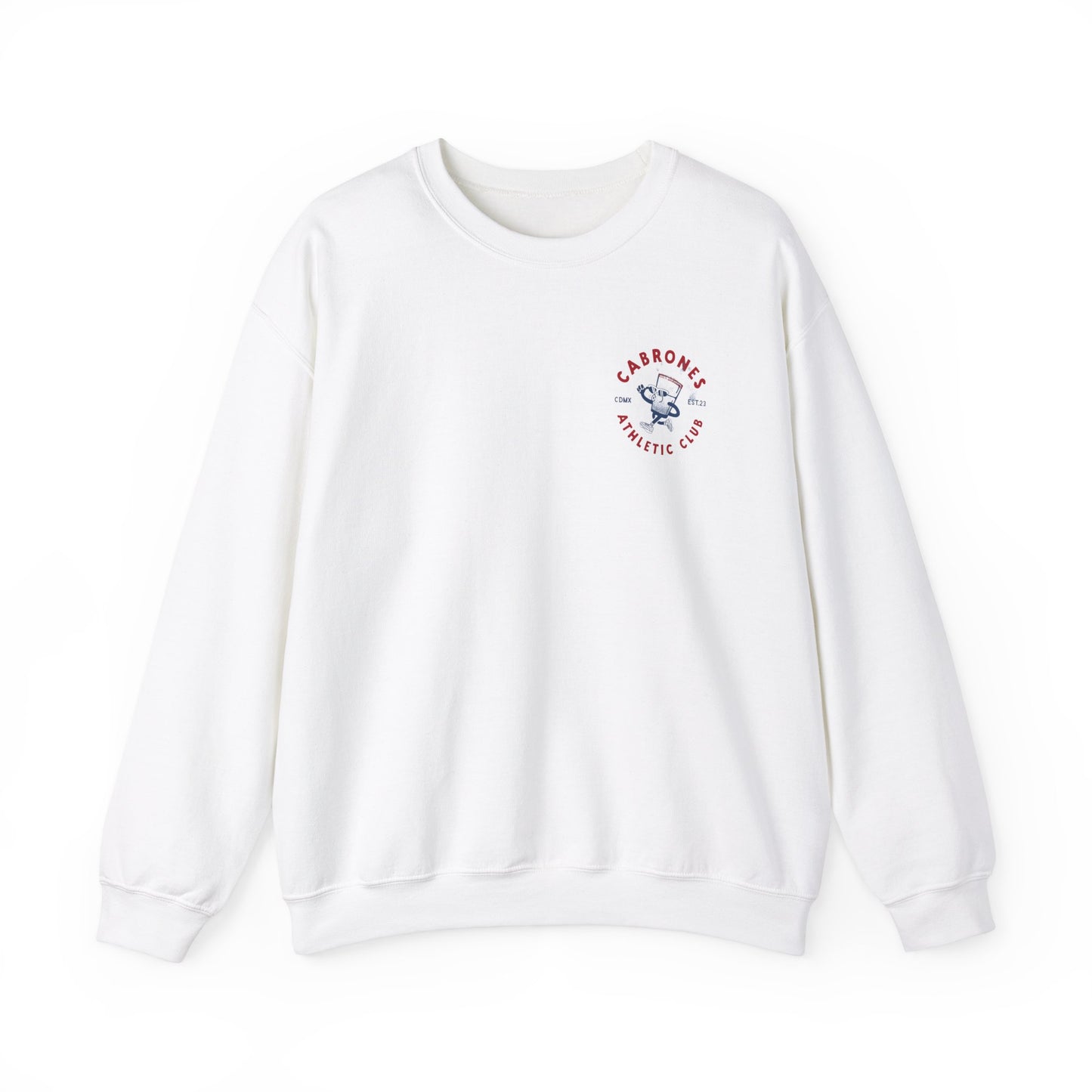 White Cabrones Athletic Club Sweatshirt