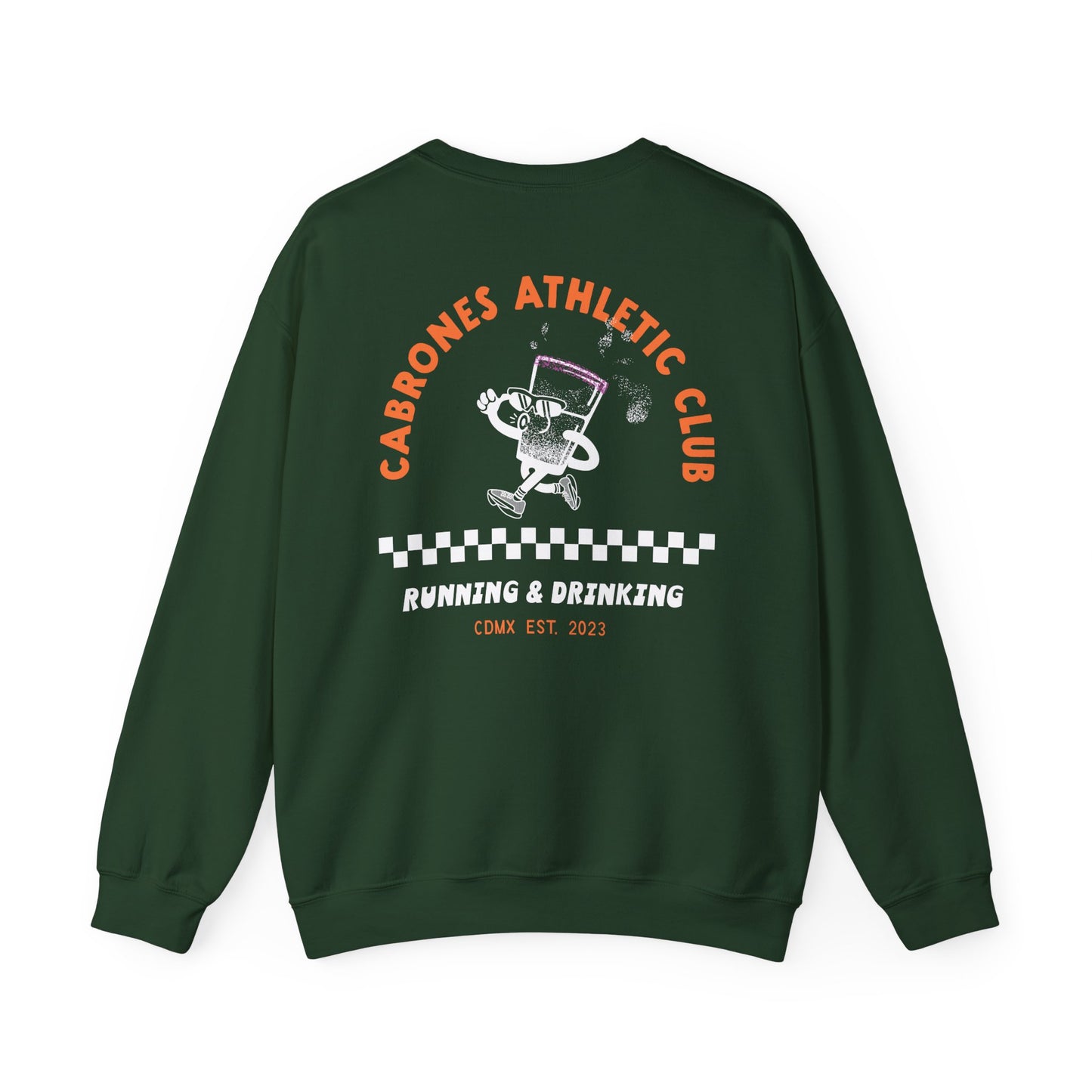 Green Forest Cabrones Athletic Club Sweatshirt