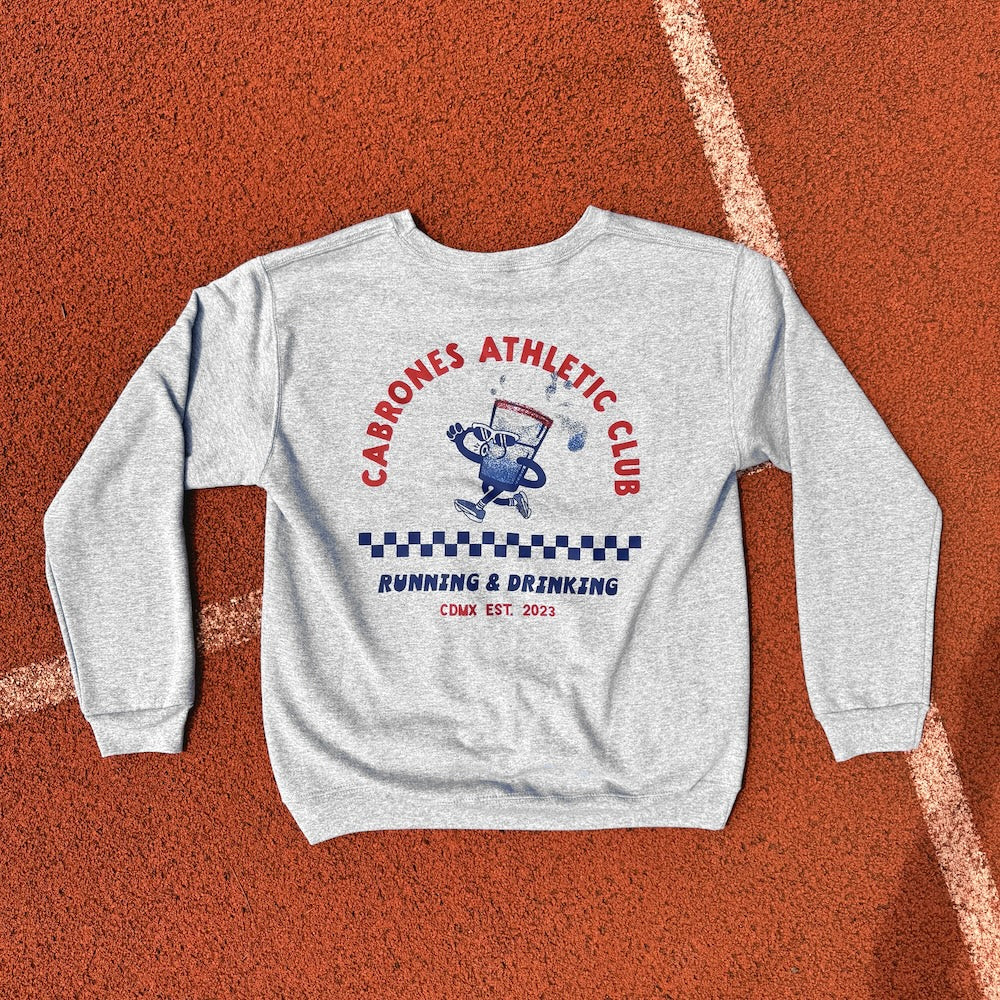 Grey Cabrones Athletic Club Sweatshirt